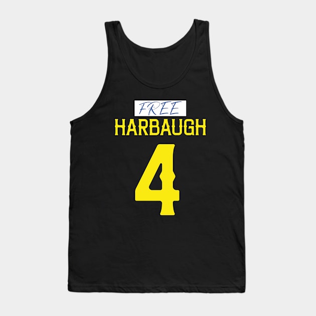 free harbaugh Tank Top by Bearlyguyart